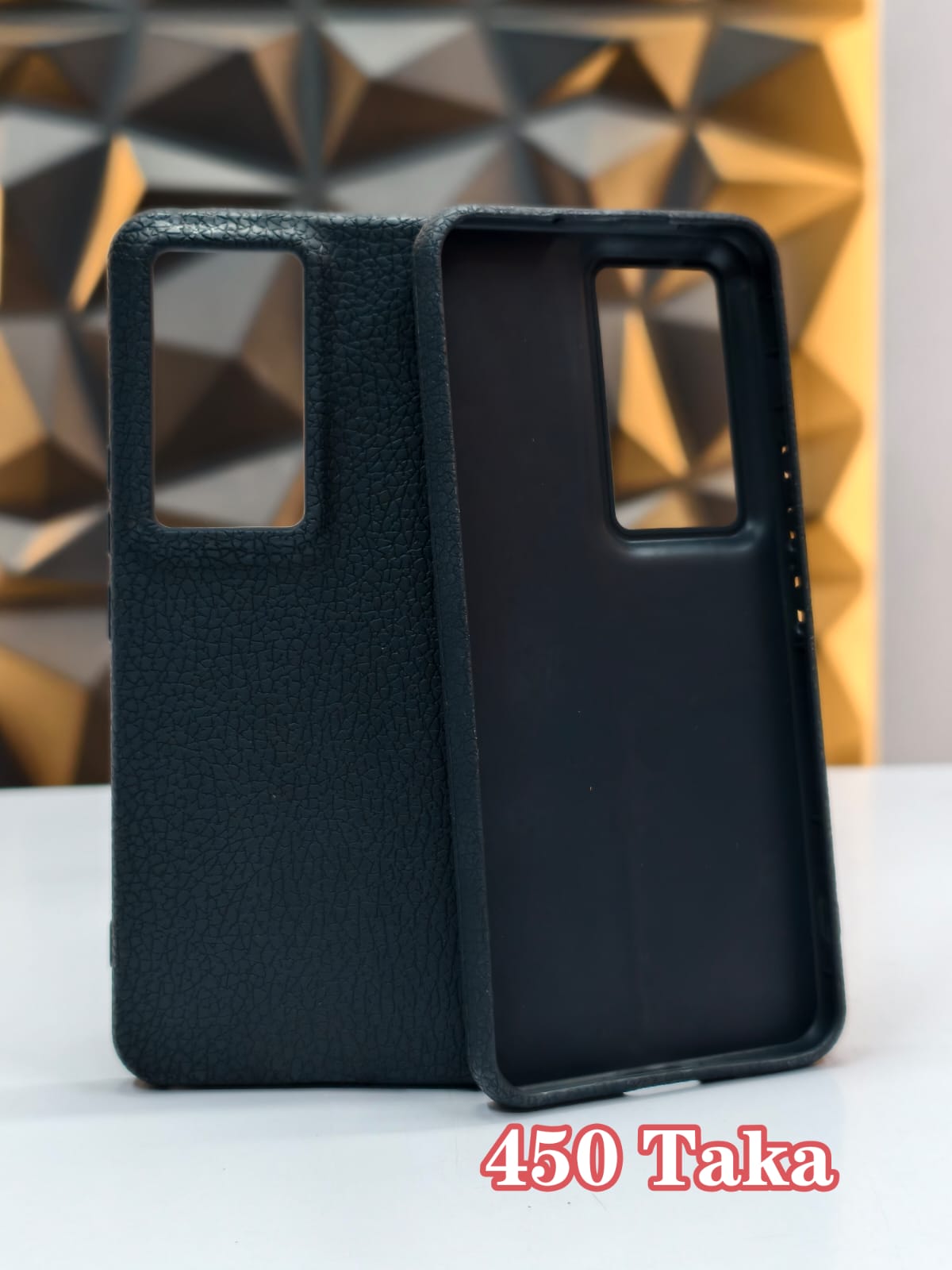 Honor GT Soft Silicon Case With Leather Texture